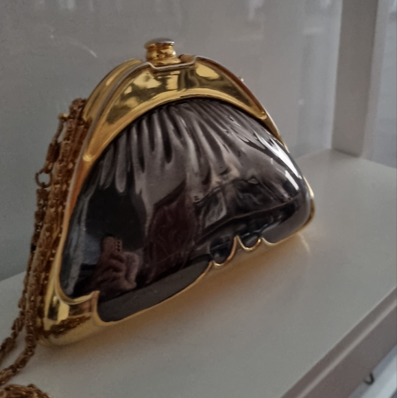 🤩Vintage Pressed Metal Clutch Purse/Bag - Picture 2 of 7